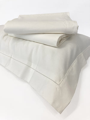 Completo lenzuola letto matrimoniale misto lino Mista40 F.lli Graziano 