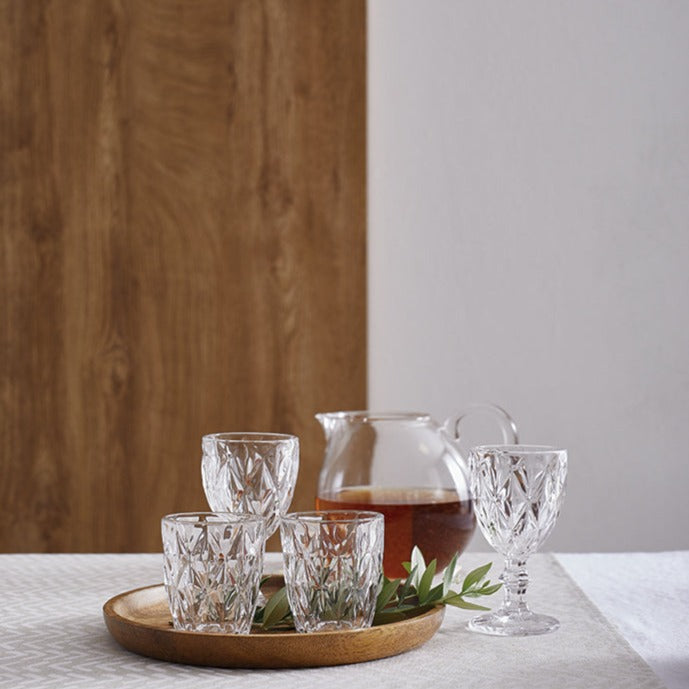 Bicchieri acqua Murano set 6pz Maison Sucree in pasta di vetro